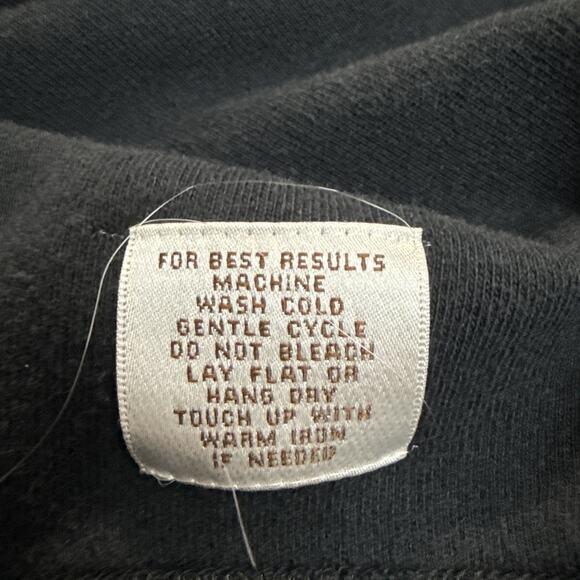 Peter Millar 1/4 Zip Pullover Black 100% Cotton Men's XL - Picture 6 of 11